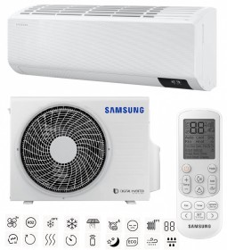 klimatyzator ścienny Samsung WindFree COMFORT AR09TXFCAWKNEU/X (komplet)
